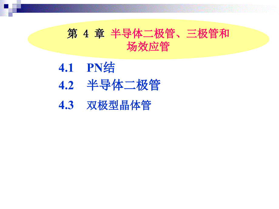 医学课件第4章半导体二极管三极管和场效应管_第1页