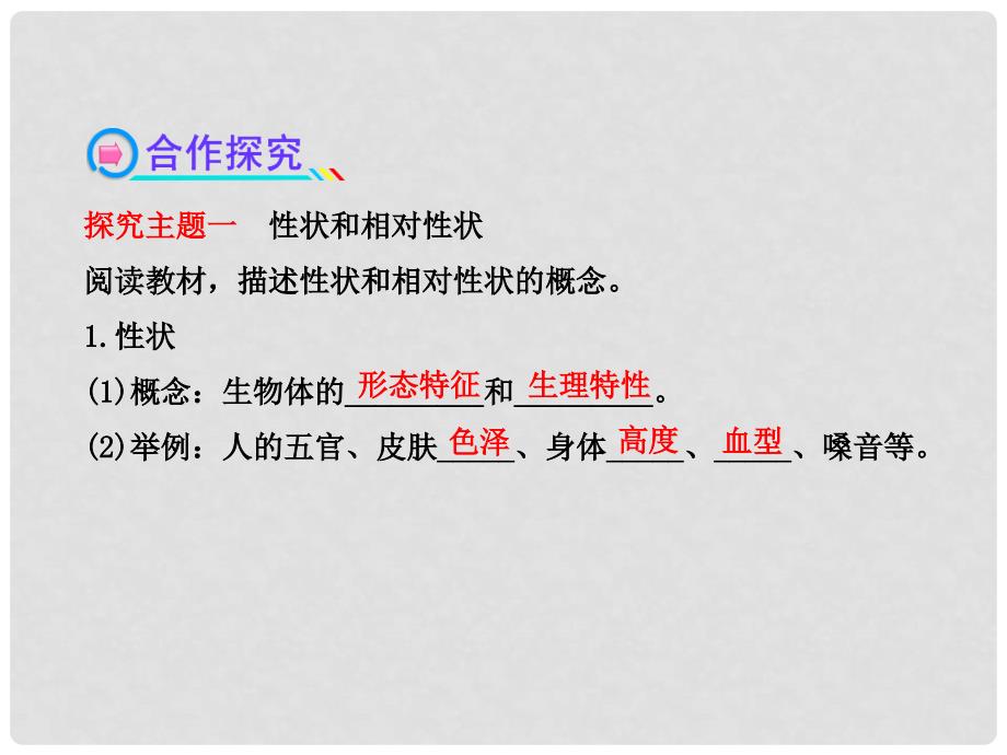 八年级生物上册 第二十章 生物的遗传和变异 6.20.1遗传和变异现象课件 北师大版_第3页