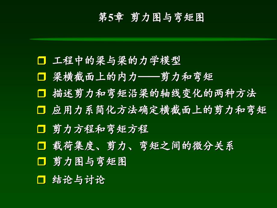 oAAA材料力学第5章剪力图与弯矩图807006720_第2页