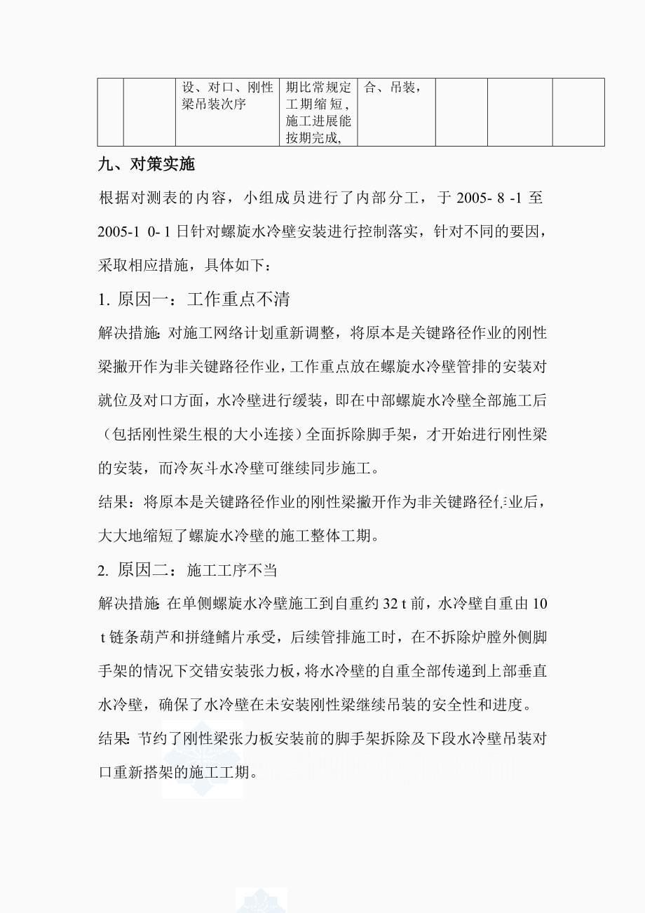 QC螺旋水冷壁施工方法改进_第5页