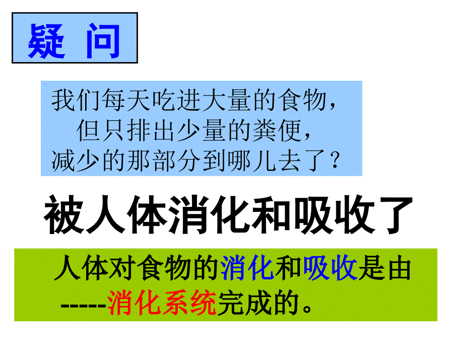 人教版生物七年级下册：消化与吸收-课件_第3页