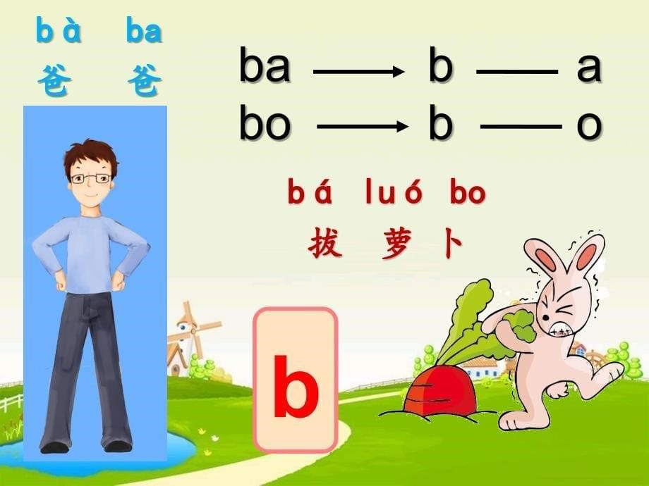 第二讲学习23个声母上课材料_第5页