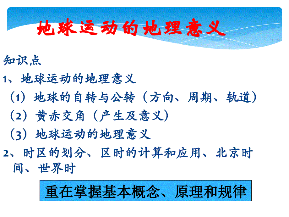 高一地理月考知识点梳理课件_第4页