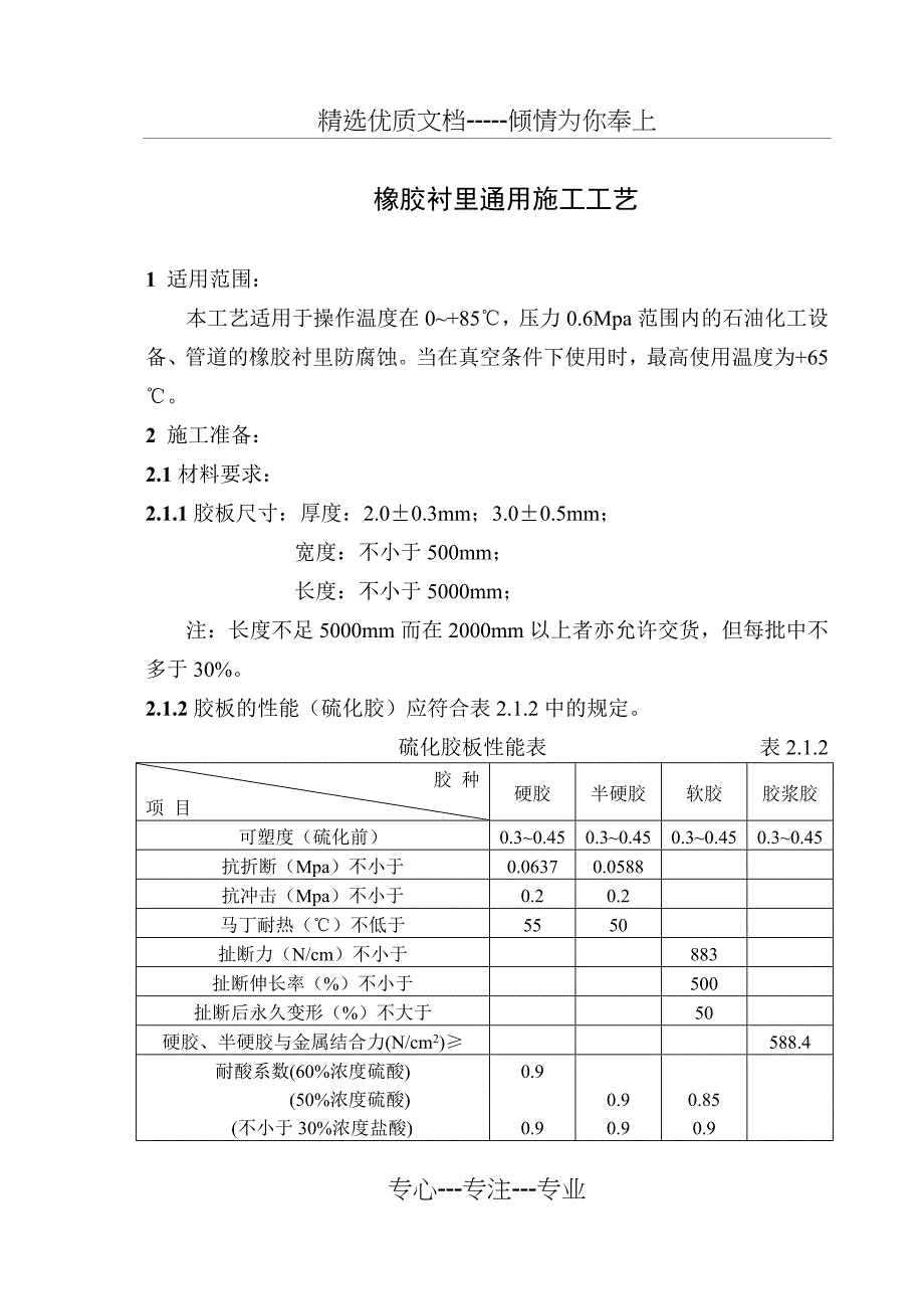 橡胶衬里施工工艺共22页_第3页