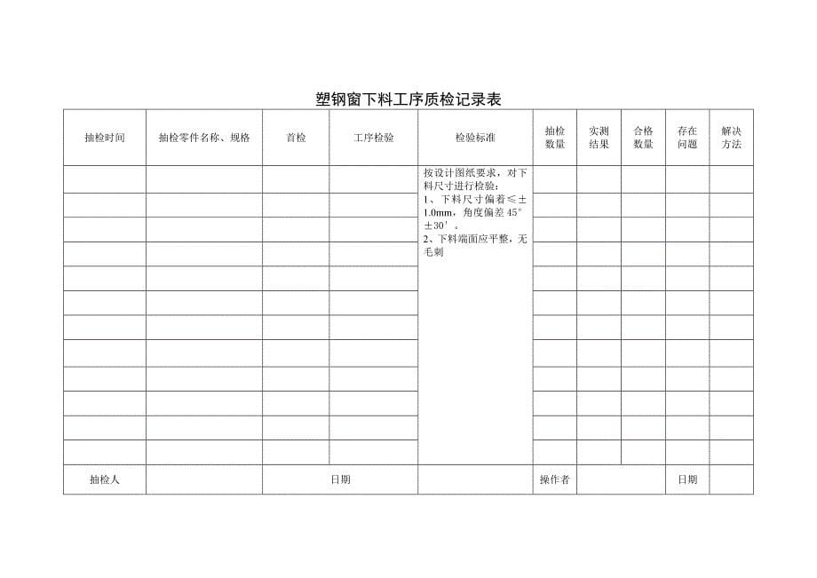 型材塑钢窗检验报告_第5页