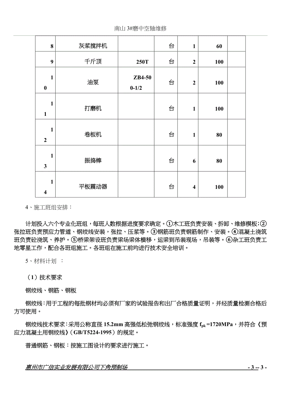 南山公园入口桥梁空心板施工方案_第3页