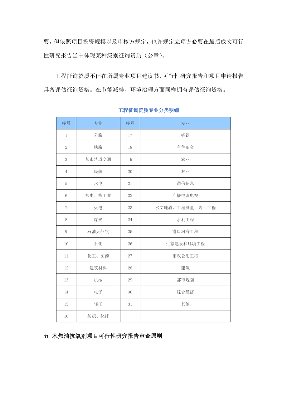 木焦油抗氧剂项目可行性研究报告样本_第4页