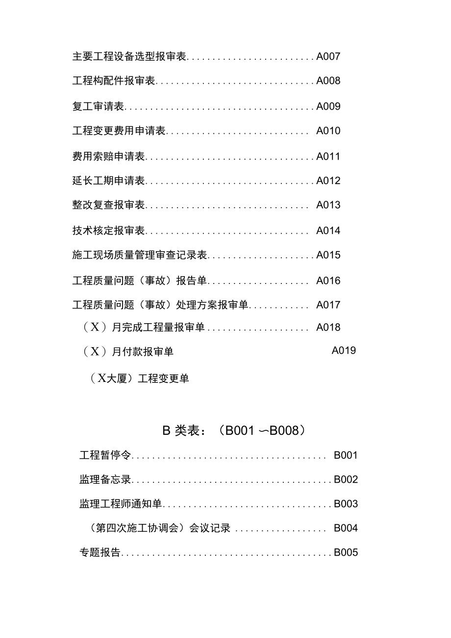 工程监理单位用建龙表格(全)_第2页