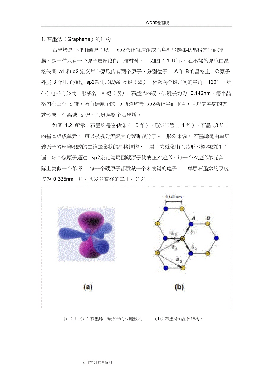 石墨烯基础知识简介_第1页