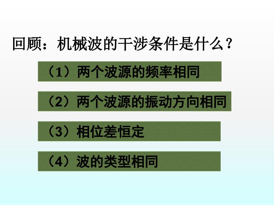 教科版物理选修3-4《光的干涉》（第一课时）_第3页