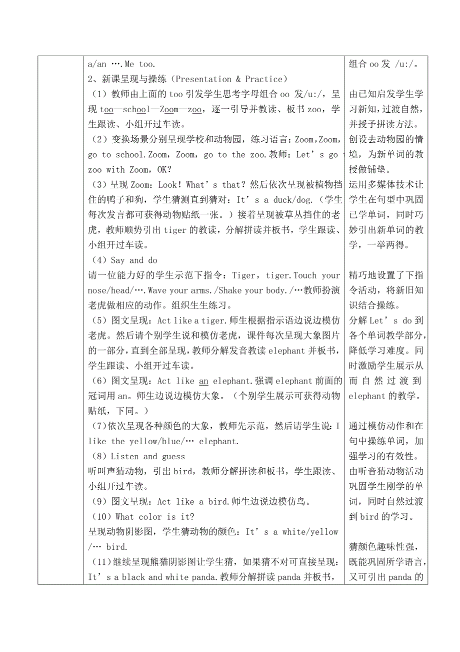 WeloveanimalsBLet&#39;slearn教学设计_第2页