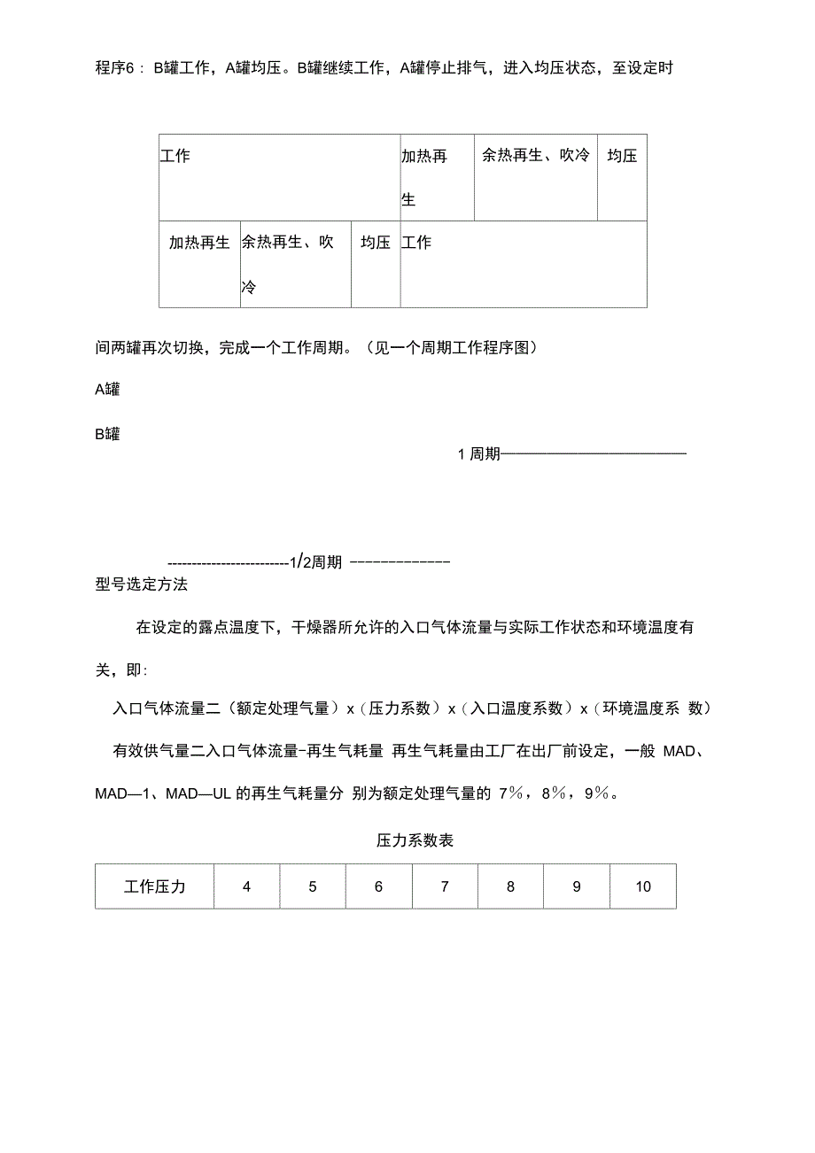 吸附式干燥器使用说明书_第3页