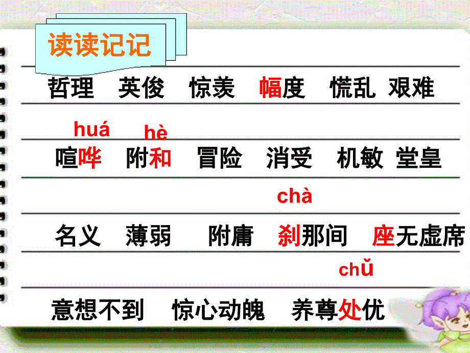 新人教版六年级下册语文园地一_第3页