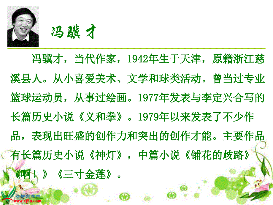 北京版六年级语文上册课件珍珠鸟.ppt_第2页