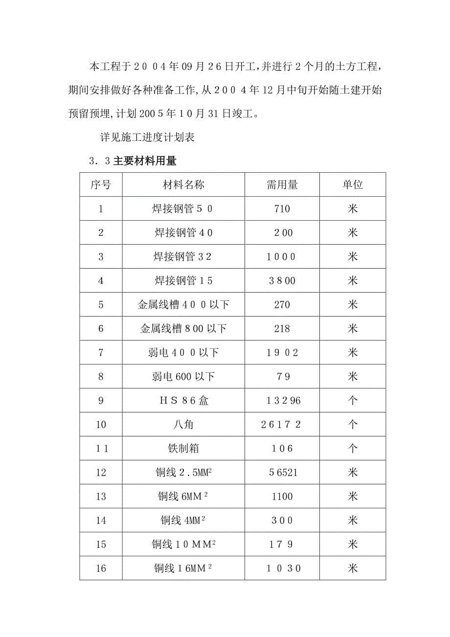 综合楼电气施工方案试卷教案_第5页