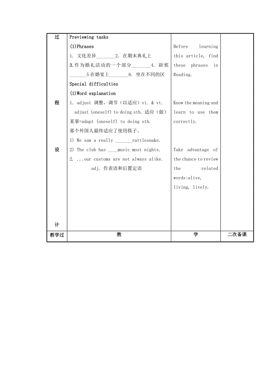 【精品】江苏省徐州市高中英语选修六M6 U3 2Reading教案_第2页