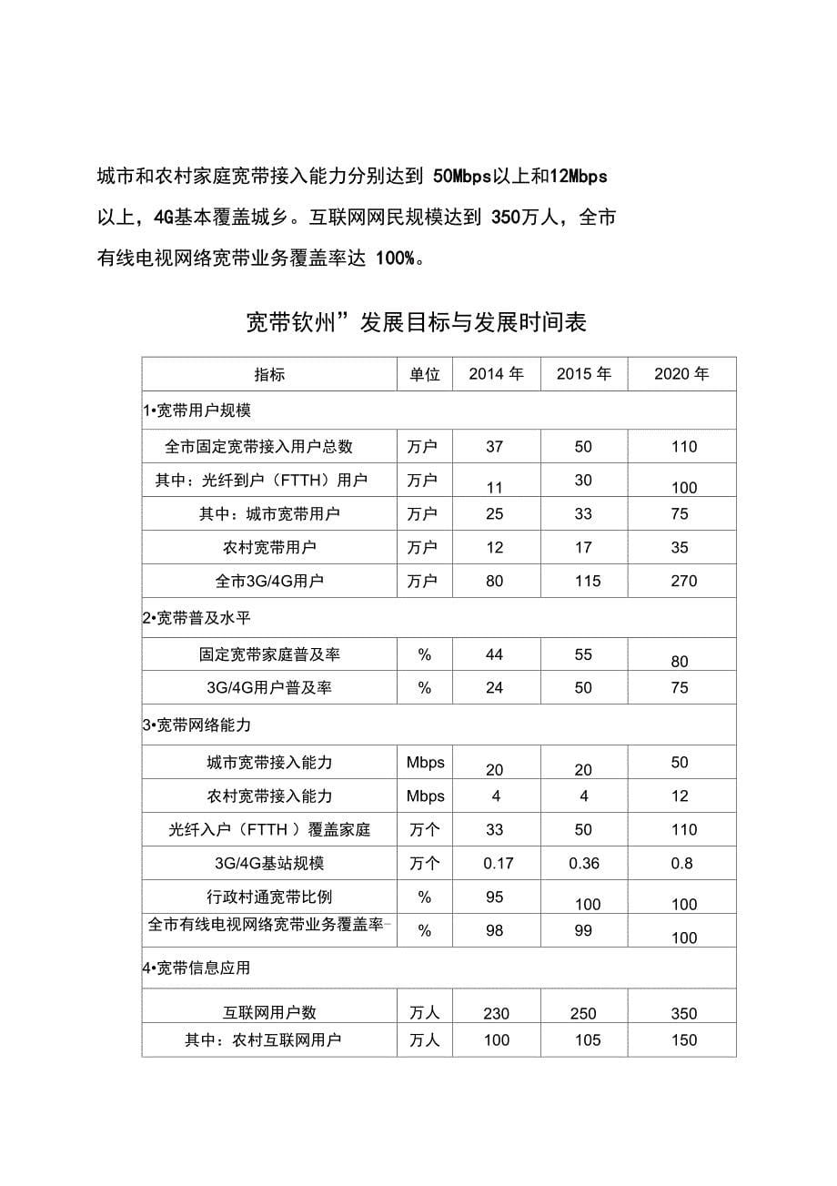 宽带钦州战略行动计划_第5页