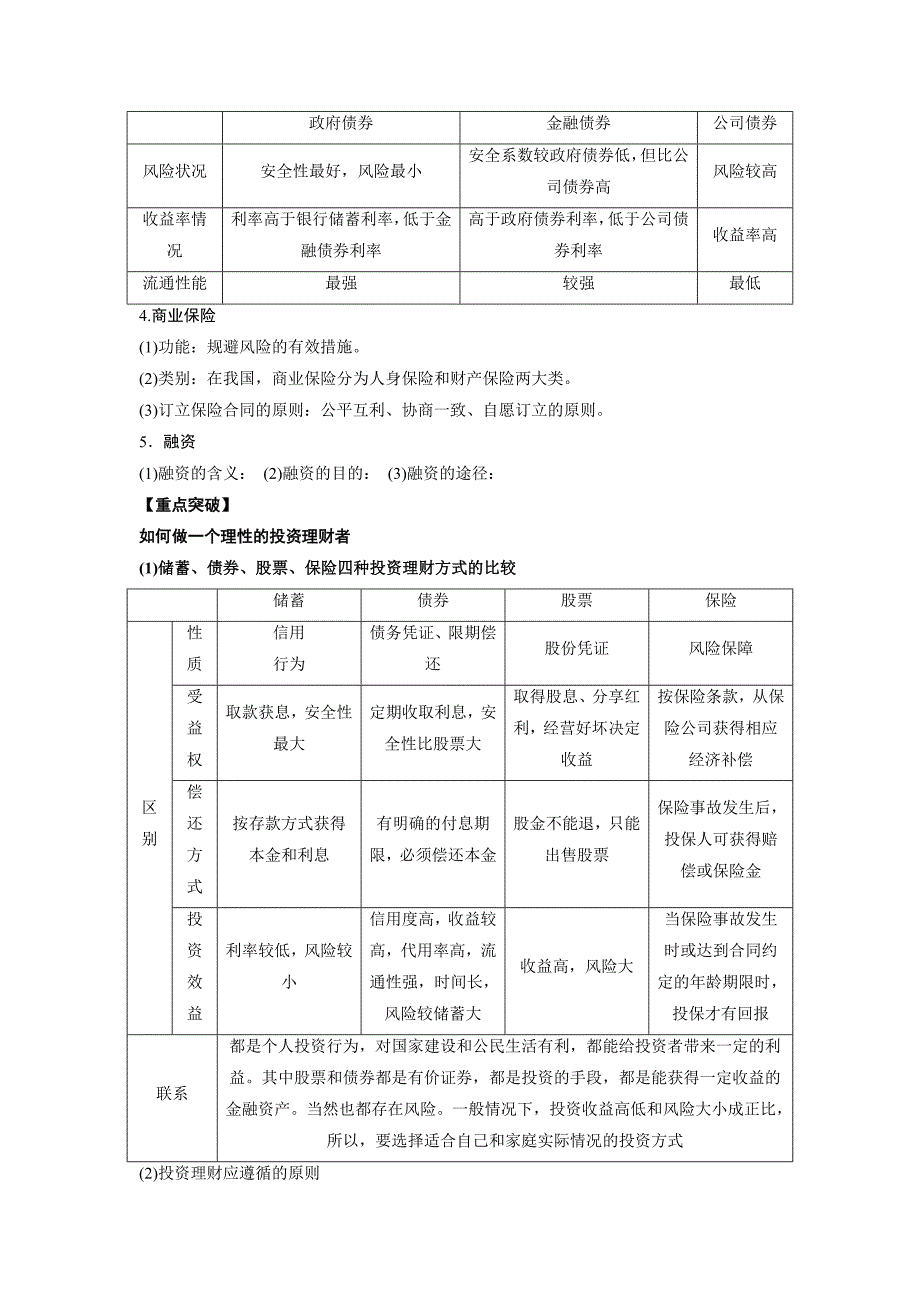 第六课理财的选择 (2)(教育精品)_第4页