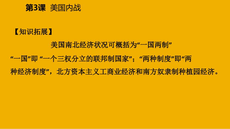 九年级历史下册 第一单元 殖民地人民的反抗与资本主义制度的扩展 第3课 美国内战导学课件 新人教版_第4页