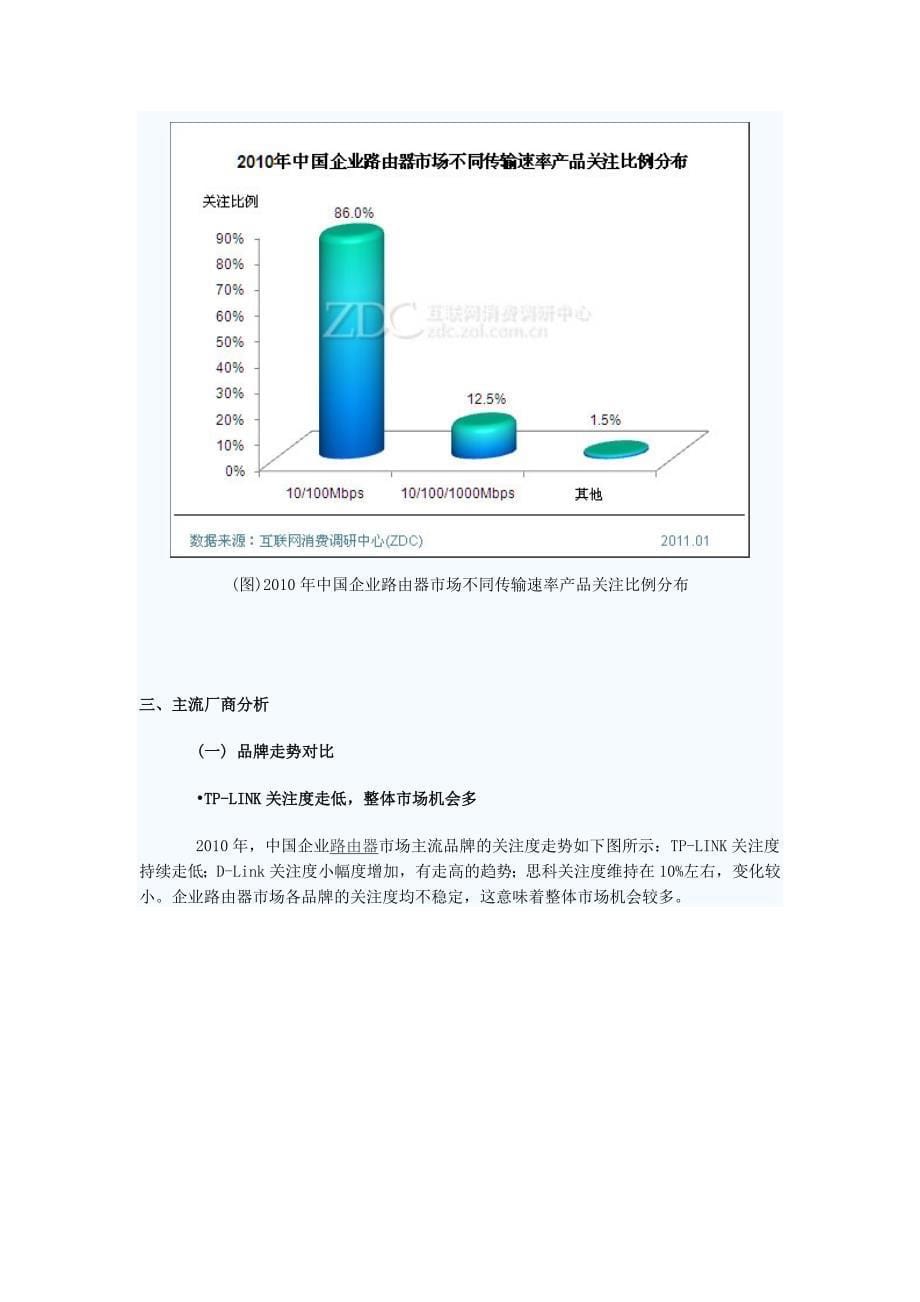 中国企业路由器市场研究报告_第5页