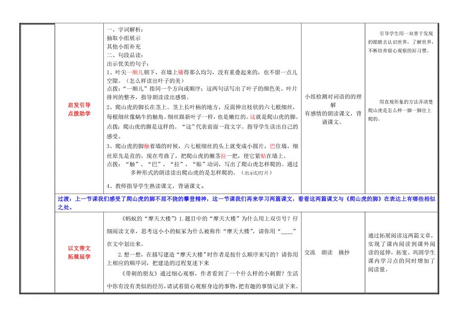 爬山虎的脚(以文代文课)_第2页