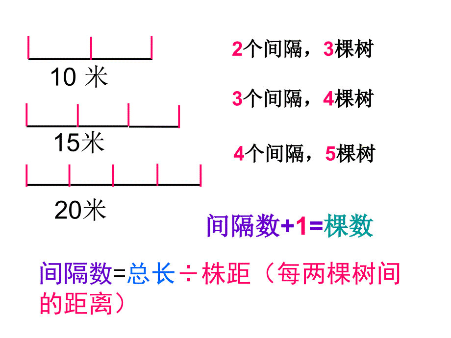 四年级下册数学课件植树问题人教版_第3页