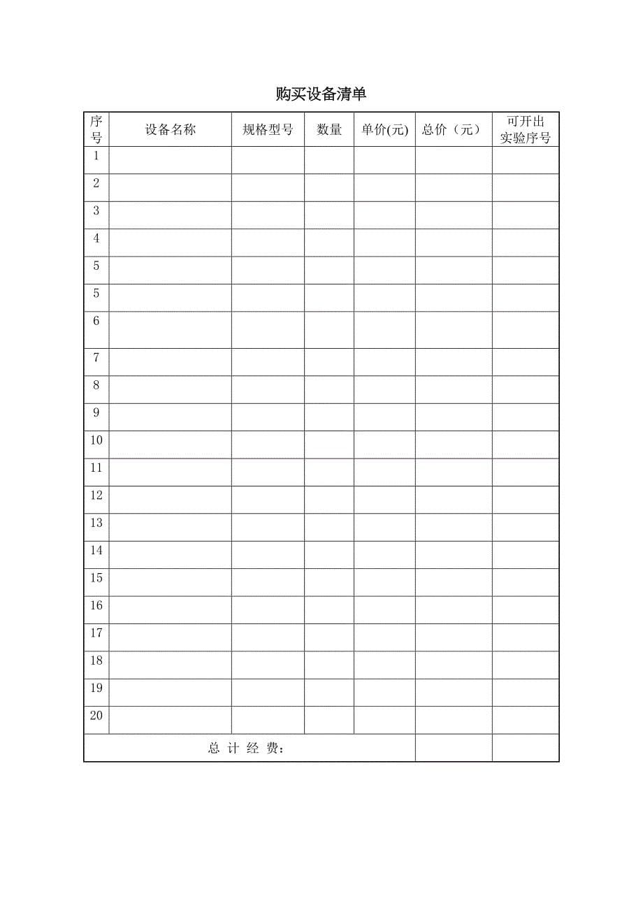 实验室建设专项项目立项具体申请书_第5页