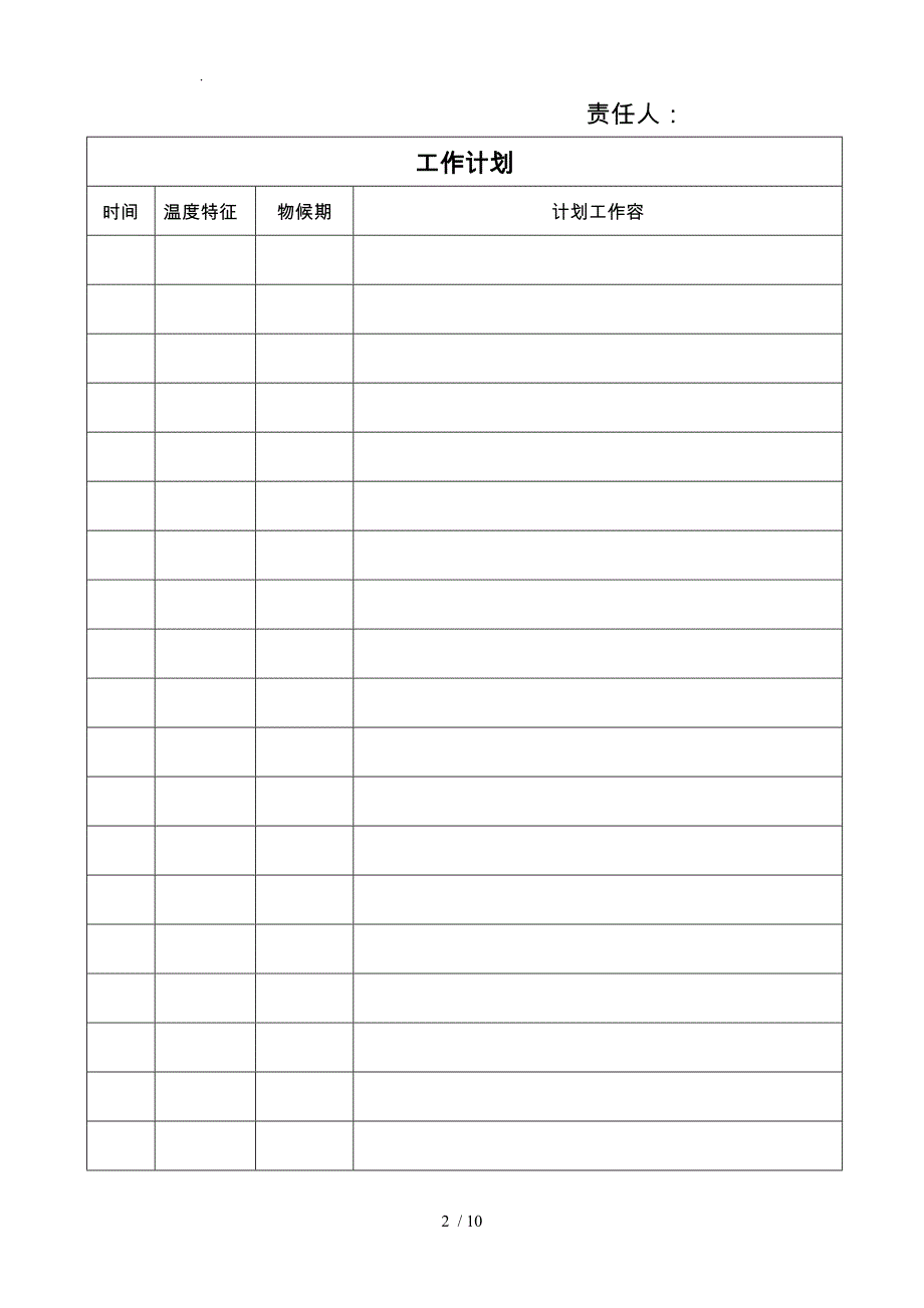 果园生产基地田间管理记录文本_第2页