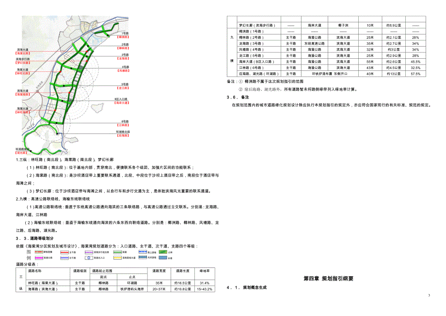 三亚市海棠湾“三纵九横”道路绿化建设指引_第4页