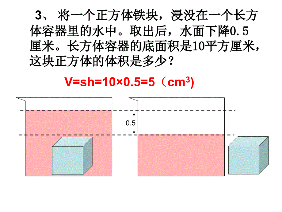 用排水法求不规则物体体积1_第5页