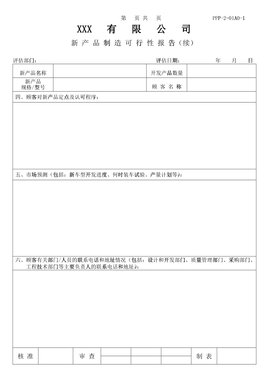 某某公司表格大全（DOC136）_第2页