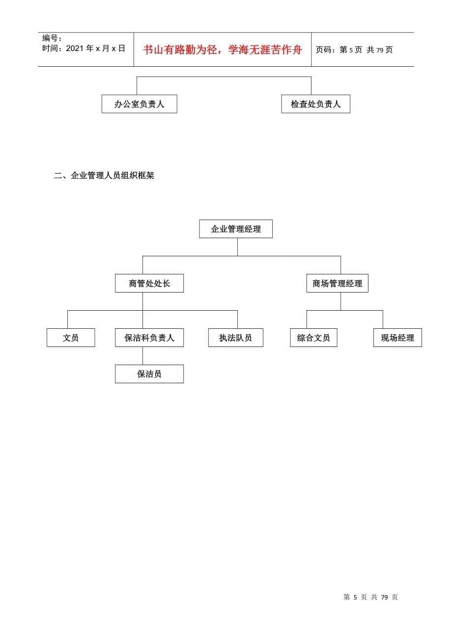 某商业集团管理工作手册_第5页