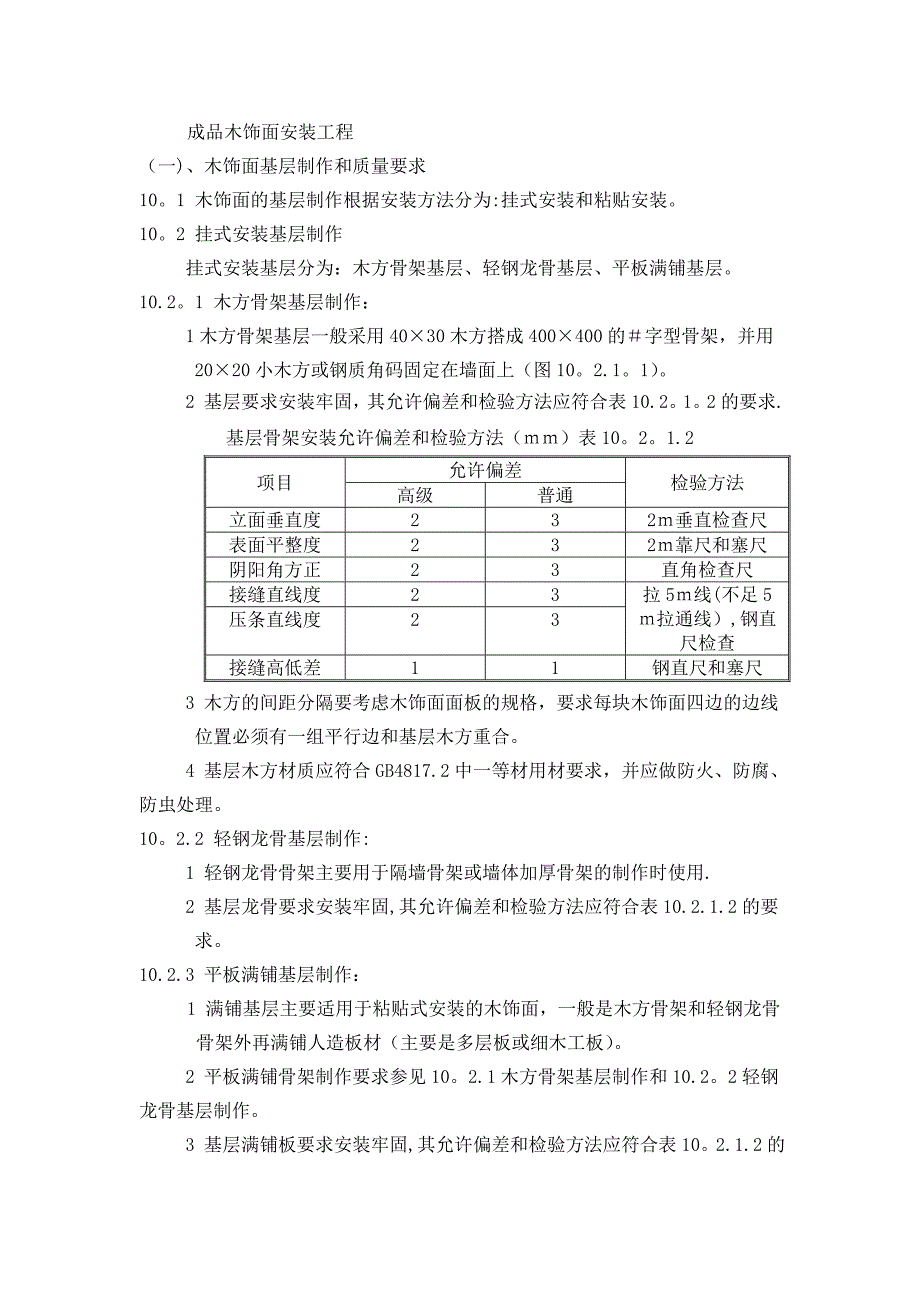 成品木饰面安装工程_第1页