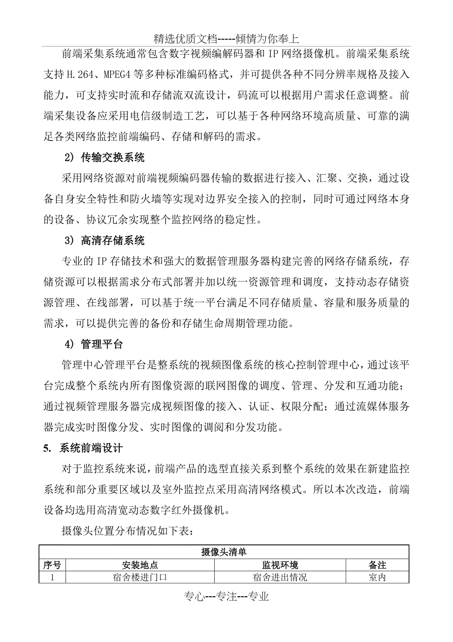 滨海枢纽管理所视频监控系统改造工程_第4页