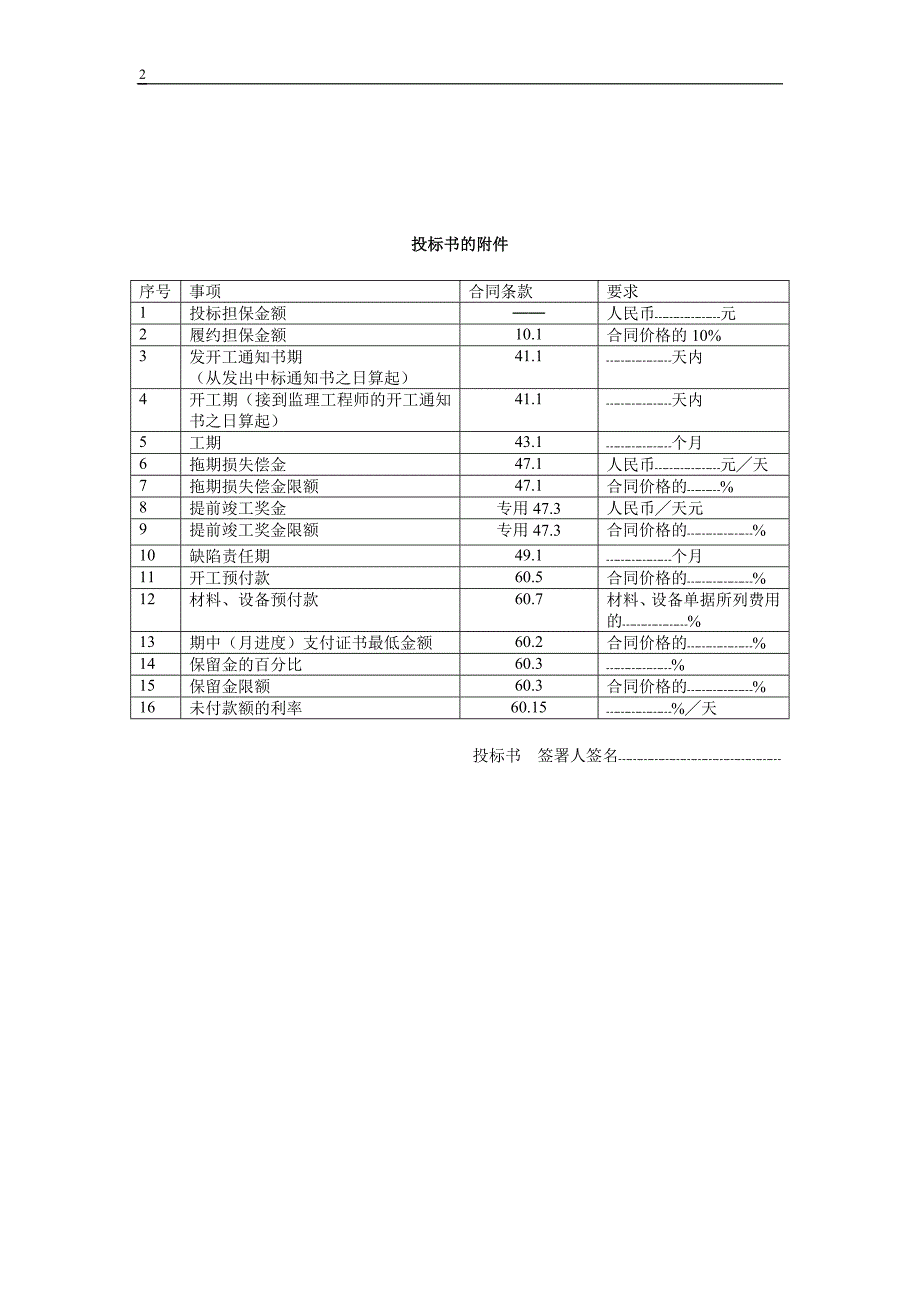 《施工组织方案范文》国际投标书附件_第2页