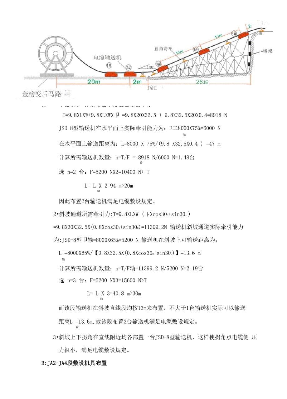 220kV电缆敷设施工方案样本_第5页