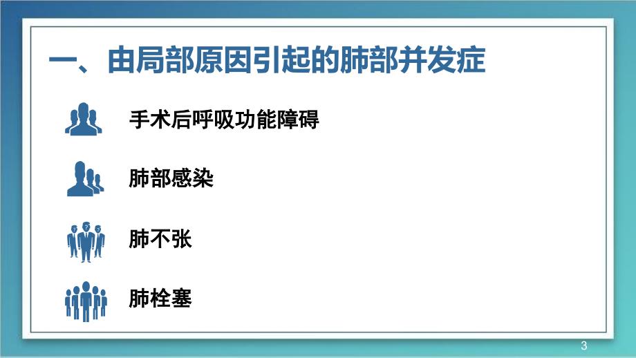 胸部手术后肺部并发症_第3页