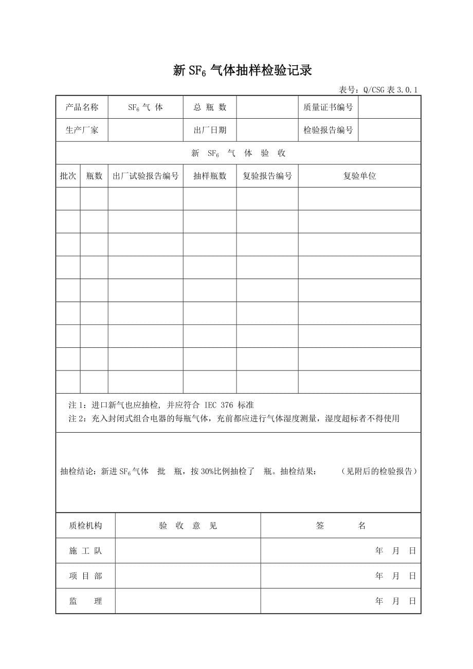 7XXX KV配电装置安装单位工程_第5页