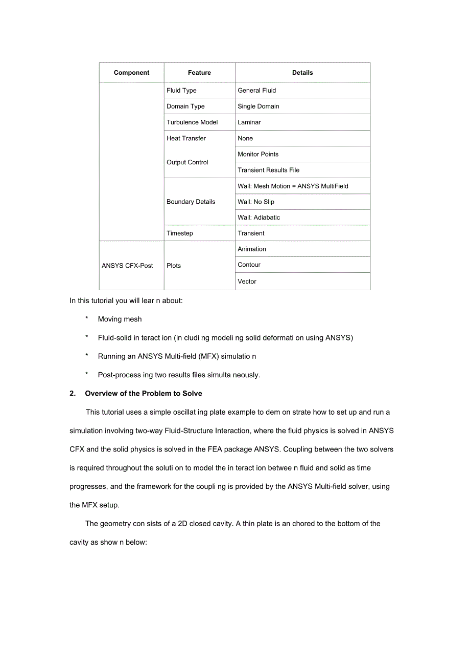 ansysworkbench流固耦合计算实例_第2页