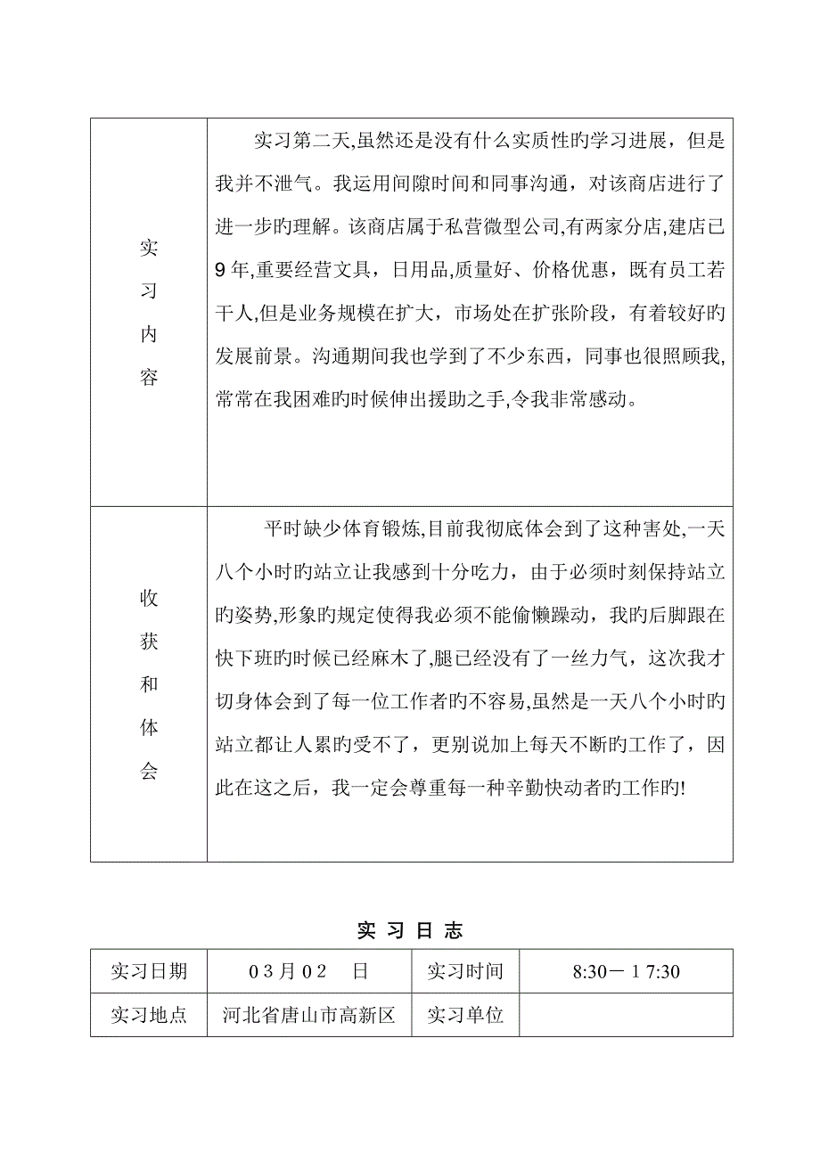 商店收银毕业实习日志25篇_第3页