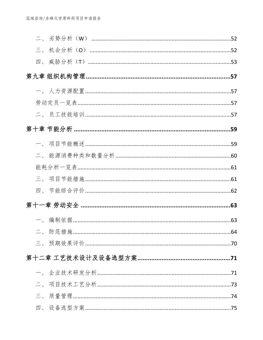 赤峰化学原料药项目申请报告_参考范文_第3页