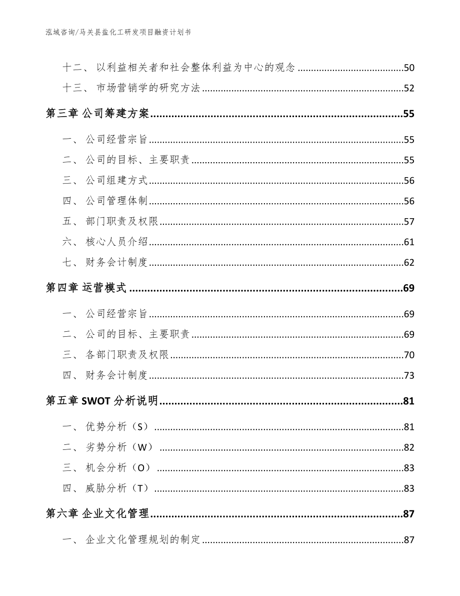 马关县盐化工研发项目融资计划书（模板参考）_第3页