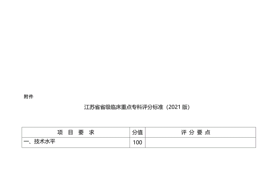 江苏省省级临床重点专科评分标准(版)精编(完整版)资料_第2页