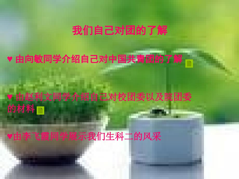 塑造师大青年新形象班会_第4页