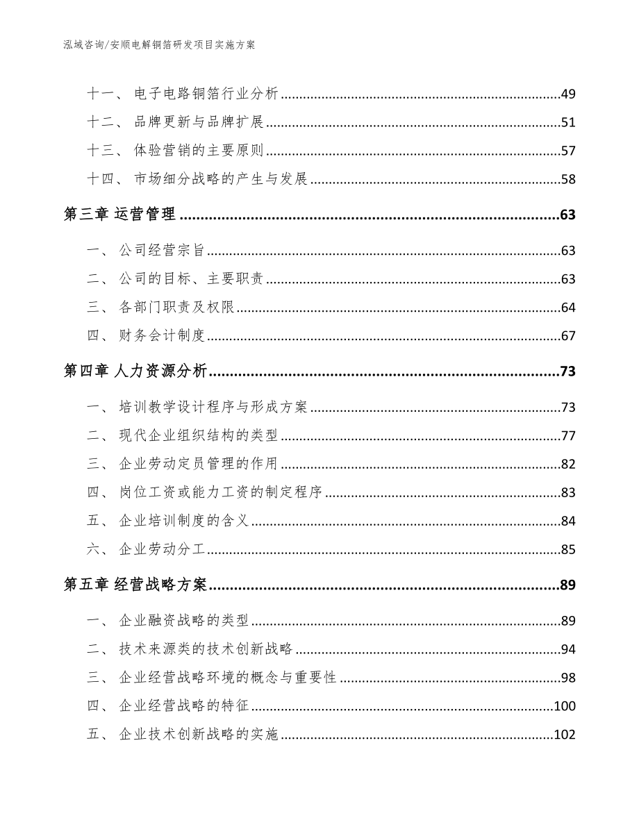 安顺电解铜箔研发项目实施方案_第3页