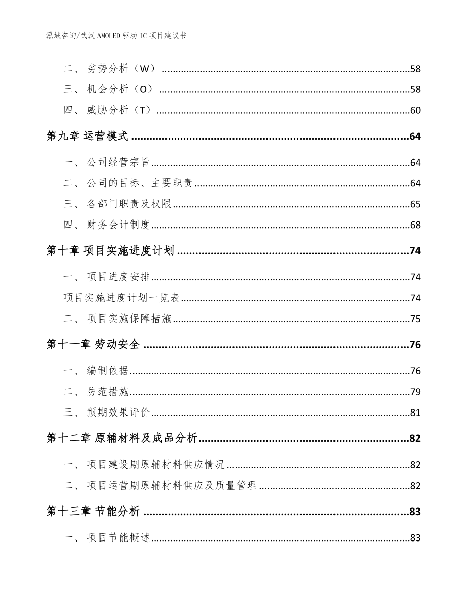 武汉AMOLED驱动IC项目建议书_第4页