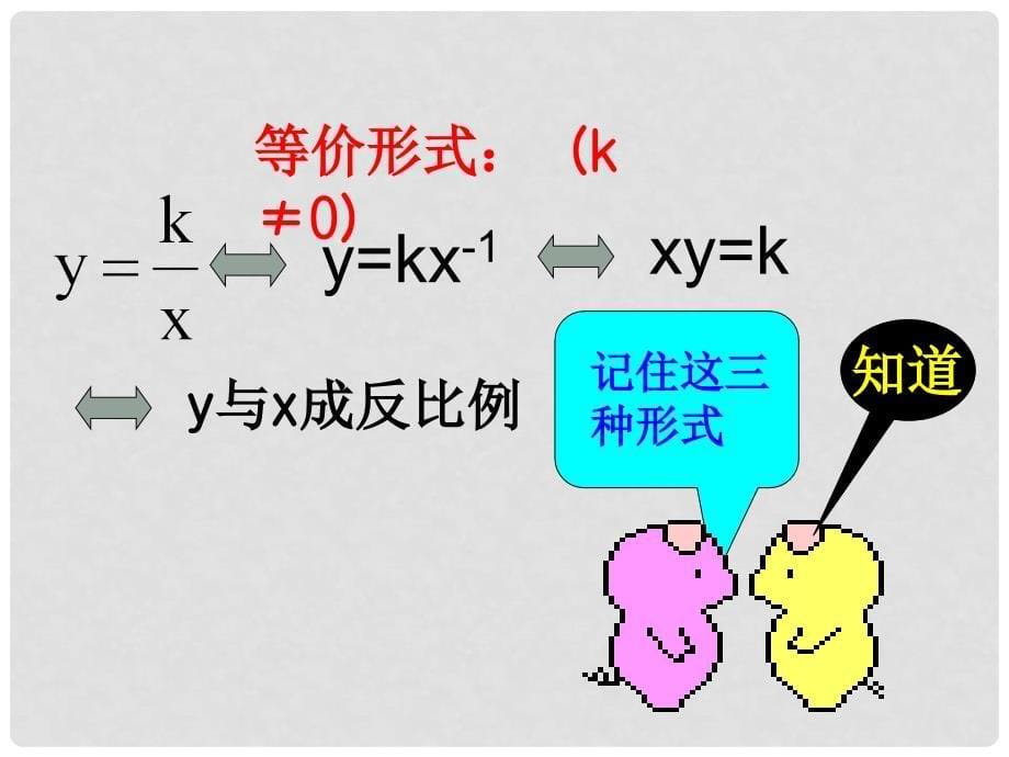 八年级数学反比例函数课件_第5页