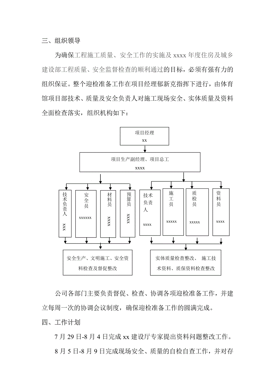 工程迎接检查方案(共7页)_第4页