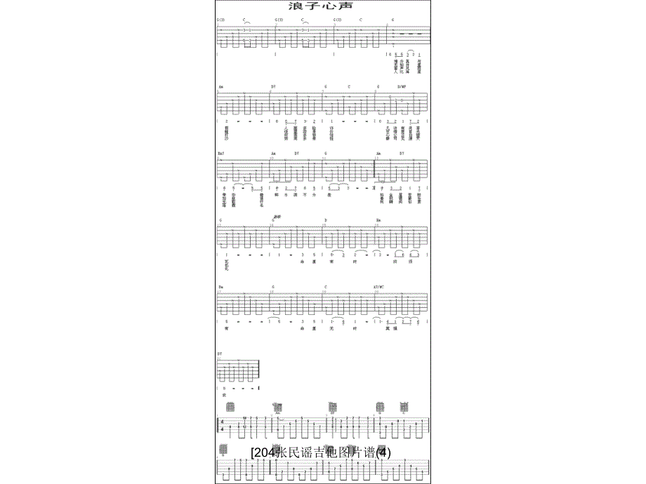 204张民谣吉他图片谱4课件_第3页