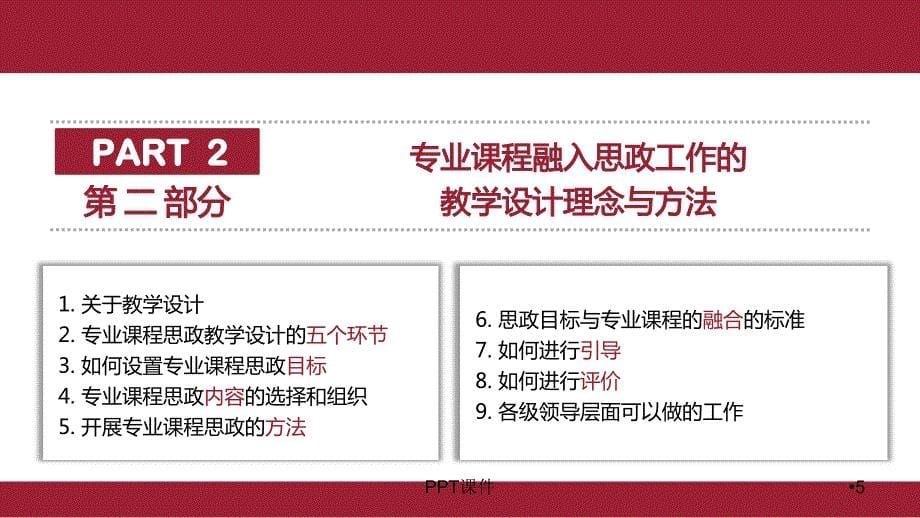 专业课程融入思政工作的教学设计理念与方法--pp课件_第5页